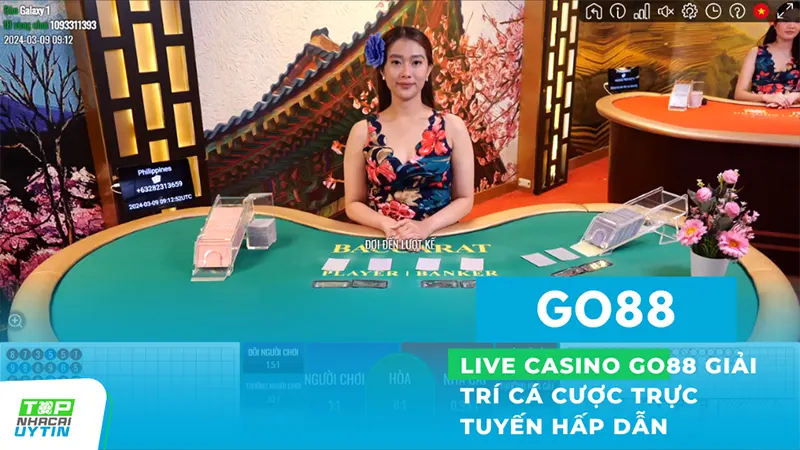 Live Casino Go88 cam kết mang lại một môi trường chơi game công bằng, minh bạch, và dễ dàng tiếp cận cho mọi người chơi từ khắp nơi trên thế giới